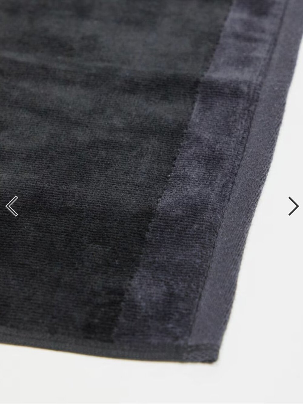 A&F Black Logo Towel/Bath Sheet - Picture 4 of 5